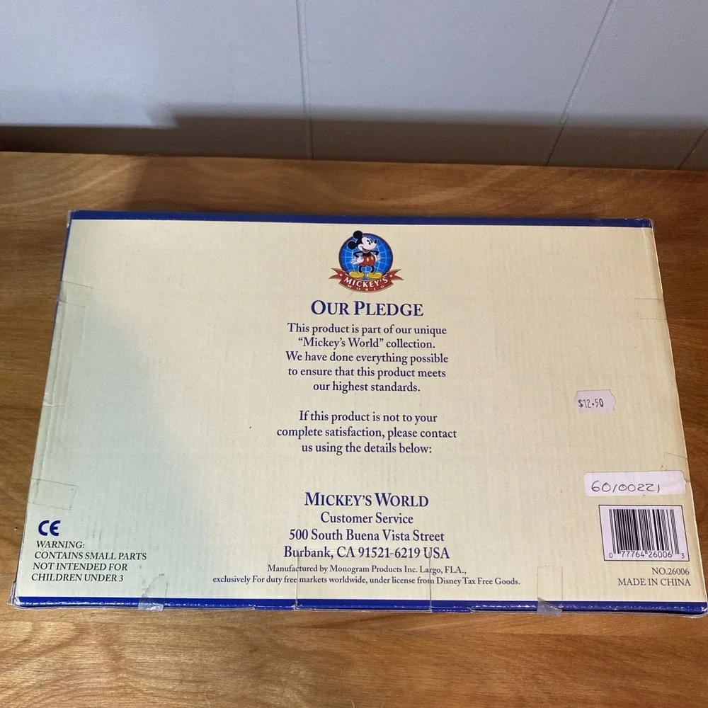 Disney Mickey's Transport‎ Set No. 26006 Die cast metal toys Sealed Box Wear